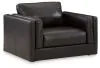 Ashley Furniture 5740523 Amiata - Chair And A Half - Onyx