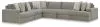 Ashley Furniture 58103S7 Ashley Furniture 58103S7 Avaliyah - 6-Piece Sectional - Ash