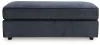 Ashley Furniture 9530208 Albar Place - Oversized Accent Ottoman - Cobalt