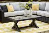 Ashley Furniture P792-701 Beachcroft - Rectangular Cocktail Table - Black / Light Gray