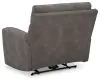 Ashley Furniture 6100313 Next-Gen Durapella - Power Recliner With Adjustable Headrest - Slate