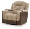 Ashley Furniture PC8350413 Mixed Motion - Power Recliner With Adjustable Headrest - Brownstone