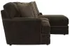 Jackson Furniture Industries 4376/76/46-49 Jackson Furniture Industries 4376/76/46-49 Mammoth - 2 Piece Sofa Chaise With RSF Chaise - Chocolate