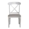 Liberty Furniture 303W-C3001S Ocean Isle - Upholstered X Back Side Chair - Antique White