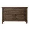 Liberty Furniture 615-BR31 Americana Farmhouse - 9 Drawer Dresser - Dusty Taupe