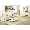 Riverside Furniture 59513 Riverside Furniture 59513 Myra - Chairside Table - Natural / Paperwhite