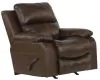 Jackson Furniture Industries 49902-1268/09-3068/09 Positano - Top Grain Italian Leather Rocker Recliner - Cocoa