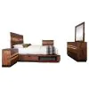CoasterElevations 223250SQ-S5 Winslow - 5 Piece Queen Bedroom Set - Smokey Walnut