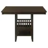 CoasterEveryday 100958-S5 Jaden - 5 Piece Square Counter Height Dining Set - Espresso