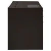 CoasterEveryday 800702 Halston - 2-Drawer Office Desk With Cabinet - Cappuccino