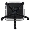 CoasterEssence 801140 Kaffir - Upholstered Adjustable Home Office Desk Chair - White
