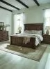 Samuel Lawrence Furniture S958-BR-K5 Lawson's Creek - California King Panel Bed - Dark Brown