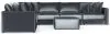 Jackson Furniture Industries 2245/37/31/59/36/12-23 Jackson Furniture Industries 2245/37/31/59/36/12-23 Remington - 6 Piece Modular Sectional And 1 Included Cocktail Ottoman - Slate