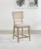 Coaster Fine Furniture 109389 Kailani - Radio Weave Cane Counter Dining Side Chair (Set of 2) - Beige Oak