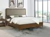 Coaster Fine Furniture 223321KWB3 Maderia - California King Side Rails & Slats, Box 3 of 3 - Walnut