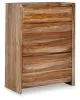 Ashley Furniture B790-46 Dressonni - Five Drawer Chest - Brown