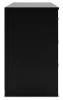 Ashley Furniture EB3392-131 Finch - Six Drawer Dresser - Black