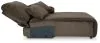 Ashley Furniture 92705S10 Ashley Furniture 92705S10 Top Tier - 3-Piece Reclining Sectional With Raf Press Back Chaise - Chocolate