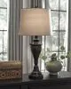Ashley Furniture L204024 Darlita - Metal Table Lamp (Set of 2) - Bronze Finish