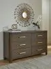 Ashley Furniture PCB843-31 Radkin - Dresser - Burnished Brown