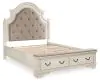Ashley Furniture B743B18 Ashley Furniture B743B18 Realyn - Queen Upholstered Bed - Two-tone