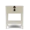 Riverside Furniture 25068 Carmella - One Drawer Accent Nightstand - Pebble Oak