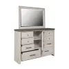 Samuel Lawrence Furniture S466-BR-K6 Riverwood - Bureau Dresser and Mirror