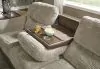 Jackson Furniture Industries 545523-1176/89-1921/36 McMahon - Sofa With Drop Down Table - Bark