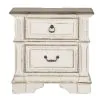 Liberty Furniture 520-BR-CPBDMCN Liberty Furniture 520-BR-CPBDMCN Abbey Park - 5 Piece Bedroom Set (California King Panel Bed, Dresser & Mirror, Chest, Nightstand) - Antique White