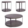 Liberty Furniture 960-OT-3PCS Modern View - 3 Piece Table Set - Gauntlet Gray
