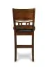 New Classic D1701-22-BRN New Classic D1701-22-BRN Gia - Counter Chairs (Set of 2) - Brown - Faux Leather