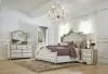 CoasterElevations 223523 Antonella - 7-Drawer Upholstered Dresser - Ivory And Camel