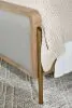 CoasterElevations 224301KE Arini - Upholstered Eastern King Panel Bed Sand - Wash And Gray