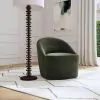 Coaster Fine Furniture 903075 Leon - Upholstered Barrel Accent Swivel Chair - Hunter Green