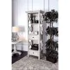Furniture of America CM-AC278 Aldora - Pier Cabinet With 2 Doors - Antique White