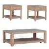 Liberty Furniture 922-OT-3PCS Millstone - 3 Piece Set (1 Cocktail 2 End Tables) - Nutmeg