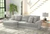 Jackson Furniture Industries 3480/75/42-18 Jackson Furniture Industries 3480/75/42-18 Titan - 2 Piece Sofa Chaise With Comfort Coil Seating (Left Side Facing Chaise) - Moonstruck