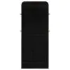 Coaster Fine Furniture 224339 Arini - Cane Weave Full Length Standing Floor Mirror - Black