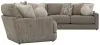 Jackson Furniture Industries 3145/73/59/31/92-28 Jackson Furniture Industries 3145/73/59/31/92-28 Turner - 5 Piece Sectional With LSF Cuddler - Mushroom