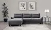 Coaster Fine Furniture 509540B2 Caspian - RAF Loveseat, Box 2 of 2 - Gray