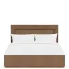 Riverside Furniture 73986-73981-73972 Riverside Furniture 73986-73981-73972 Cascade - King Panel Bed With Light - Casual Mink