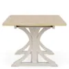 Riverside Furniture 79450 Glenndale - Rectangle Dining Table - Aged White / Wheat