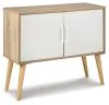 Ashley Furniture A4000396 Orinfield - Accent Cabinet - Natural / White