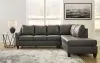 Ashley Furniture 47804S1 Valderno - 2-Piece Sectional With Raf Corner Chaise - Fog