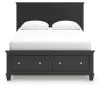 Ashley Furniture B687B17 Ashley Furniture B687B17 Lanolee - Queen Panel Storage Bed - Black