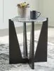 Ashley Furniture A4000616 Tellrich - Accent Table - Black / White