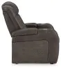 Ashley Furniture 3660213 Fyne-Dyme - Power Recliner/Adj Headrest - Shadow
