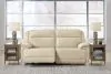 Ashley Furniture U13001S3 Double Deal - 2-Piece Power Reclining Loveseat Sectional - Almond