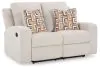 Ashley Furniture 38805/81/86/29 Ashley Furniture 38805/81/86/29 Danum - 3 Pc. - Reclining Sofa, Reclining Loveseat, Recliner - Stone
