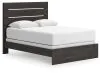 Ashley Furniture PCB2108B2 Ashley Furniture PCB2108B2 Hollivern - Queen Panel Bed - Dark Gray